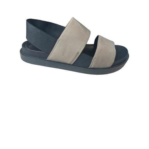 Aerosoles Taupe Khaki Two Strap Sandals‎ Women's Size 10M Suzzie - Picture 3 of 8